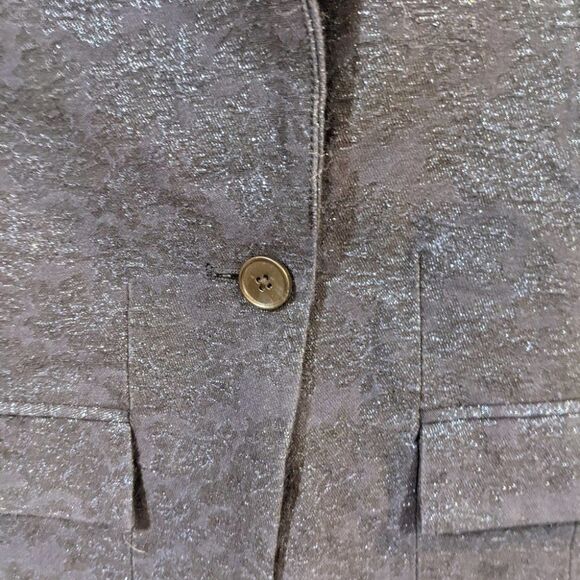 Nwt J Brand | Layla Blazer in Navy Floral Jacquard - Picture 9 of 14